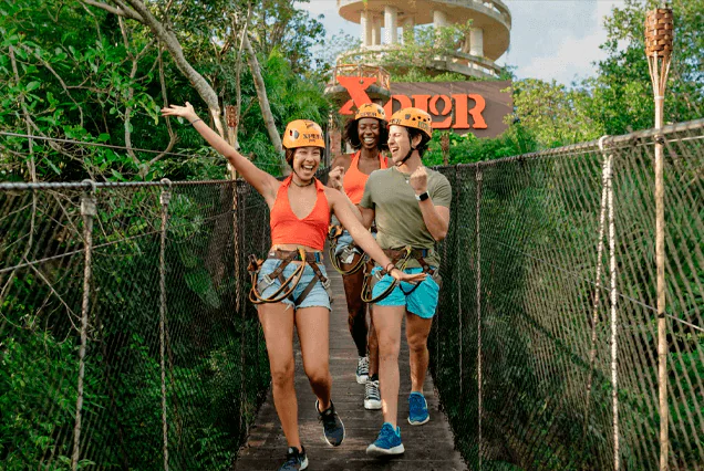 Paquete Xcaret Plus + Xplor Dia + Hospedaje